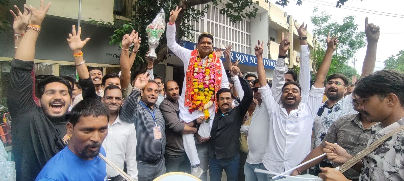 इंदौर नगर निगम वार्ड 83 के उपचुनाव में फिर खिला कमल