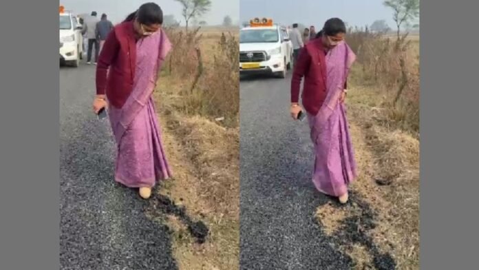 सतना में PWD का घपला उजागर