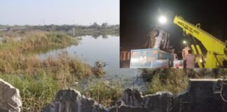नोएडा सेक्टर 150 हादसा: तीन दिन बाद पानी से निकली युवराज मेहता की कार, प्रशासन पर सवालिया निशान नोएडा सेक्टर 150 हादसा