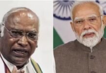 मल्लिकार्जुन खरगे ने पीएम मोदी को बताया आतंकवादी, खरगे के बयान पर बवाल, कांग्रेस ने दी सफाई मल्लिकार्जुन खरगे ने पीएम मोदी को बताया आतंकवादी