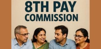 8वें वेतन आयोग पर बड़ा अपडेट, 3.83 फिटमेंट फैक्टर की मांग से सैलरी में 283% बढ़ोतरी संभव 8वें वेतन आयोग