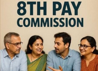 8वें वेतन आयोग पर बड़ा अपडेट, 3.83 फिटमेंट फैक्टर की मांग से सैलरी में 283% बढ़ोतरी संभव 8वें वेतन आयोग