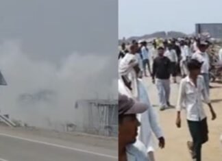 देवास में पटाखा फैक्ट्री में भीषण विस्फोट, तीन मजदूरों की मौत, एबी रोड तक उड़ा मलबा देवास में पटाखा फैक्ट्री में भीषण विस्फोट