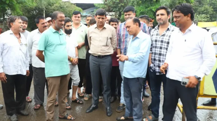 Indore News भमोरी क्षेत्र पहुंचे महापौर