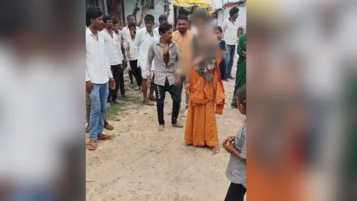 MP Ujjain News उज्जैन में महिला के साथ अमानवीय व्यवहार