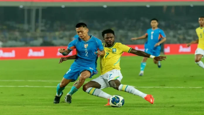 Brazil India Football Match Brazil vs India Football: ब्राजील ने भारत को 4-0 से हराया, अब उरुग्वे से भिड़ेगा भारत